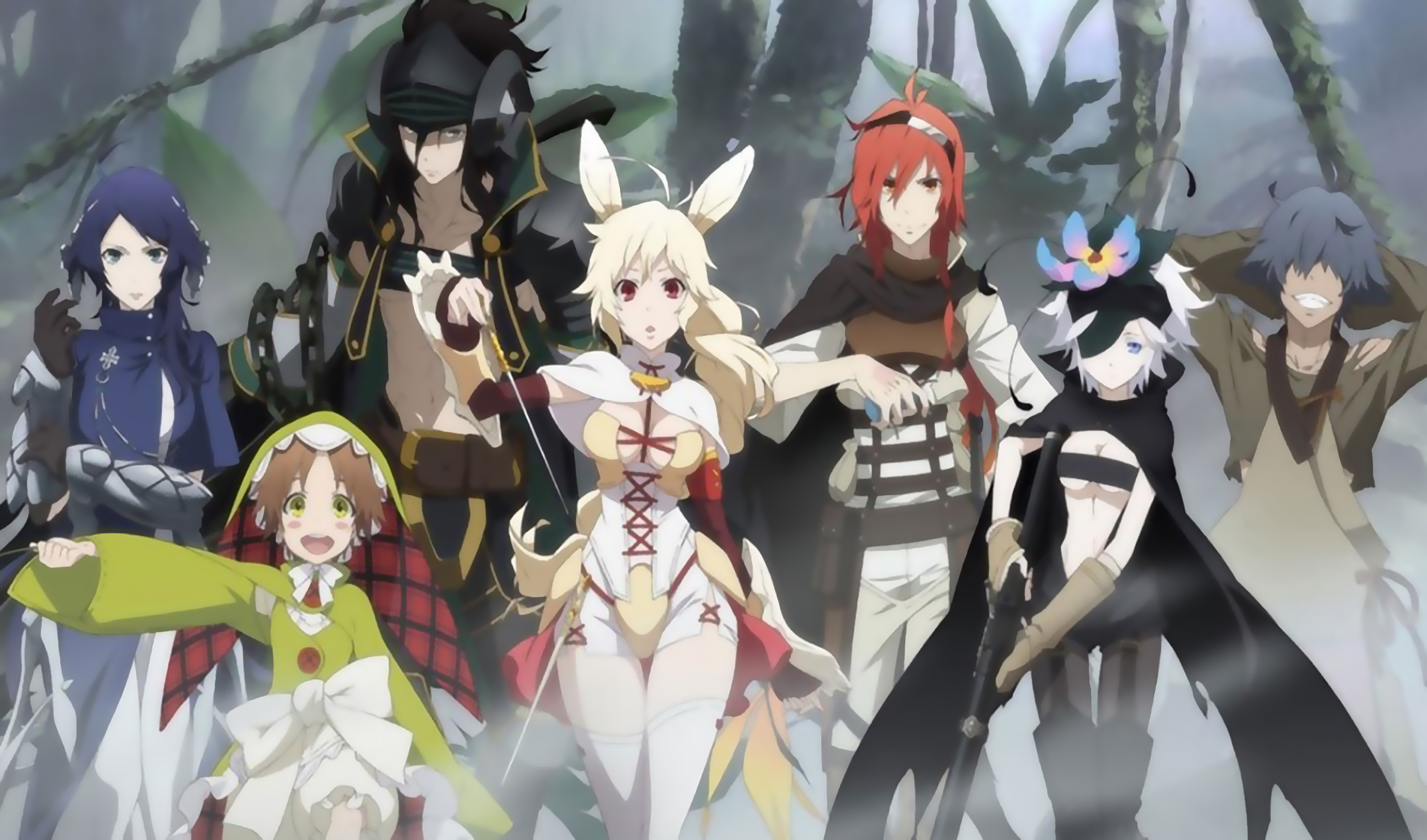 Rokka no yuusha characters